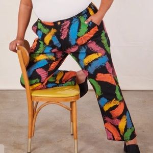 Big Bud Press Paint Stroke Work Pants